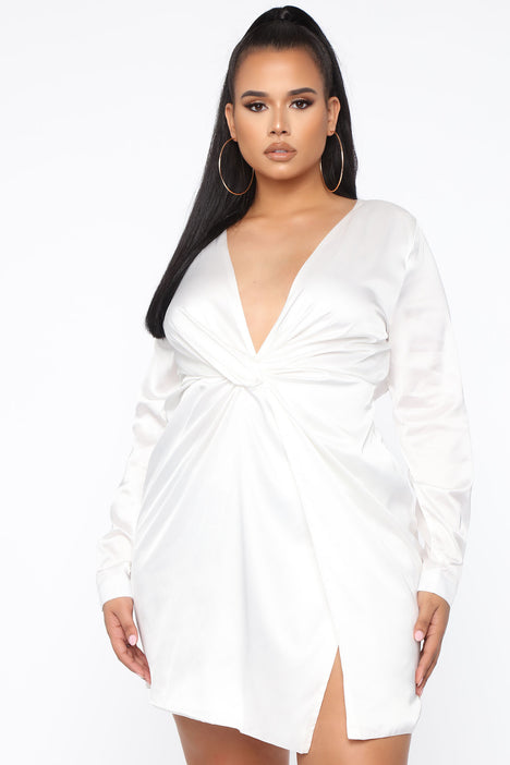 Sugar Free Dress White