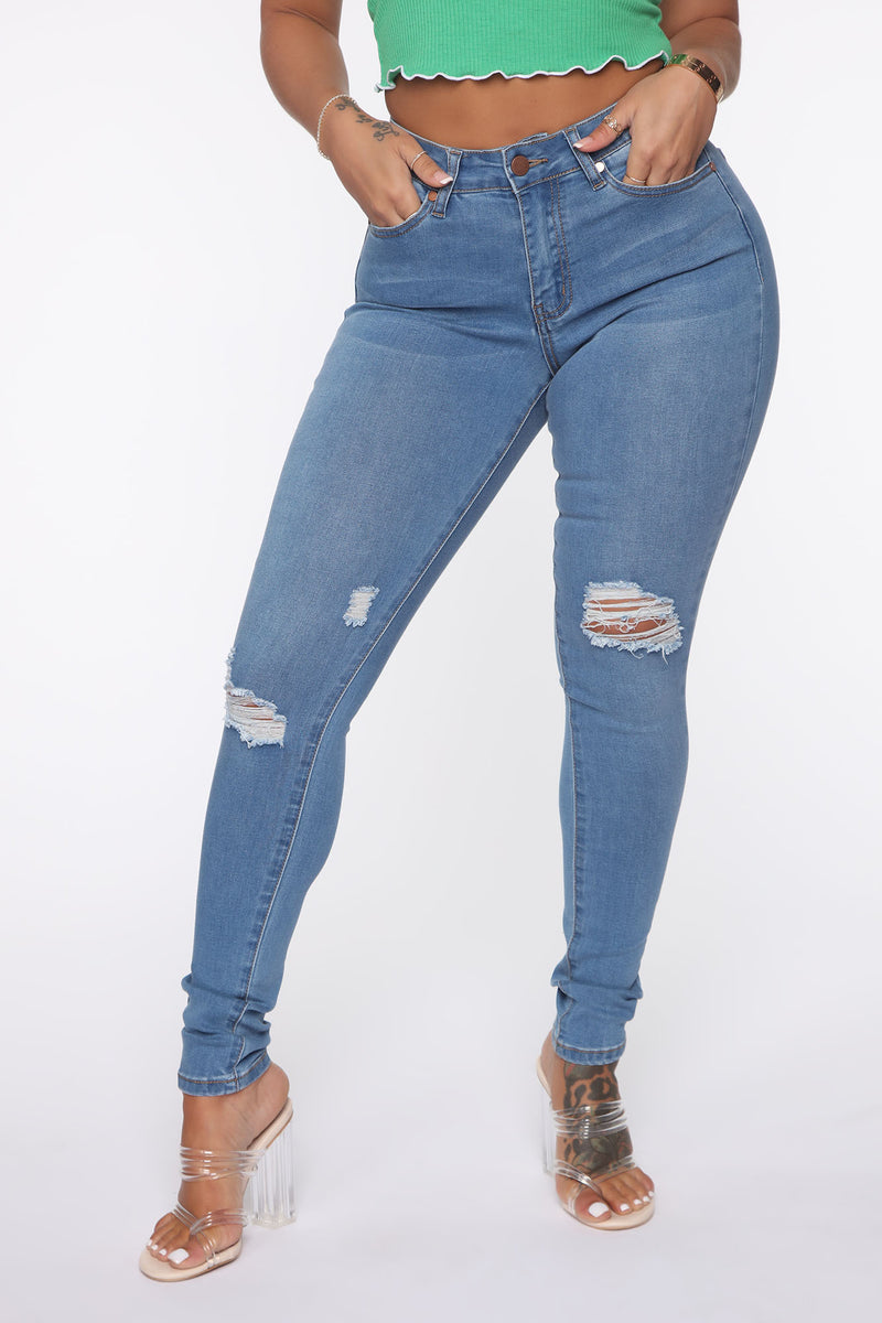 Melle Skinny Jeans - Light Blue Wash | Fashion Nova, Jeans | Fashion Nova