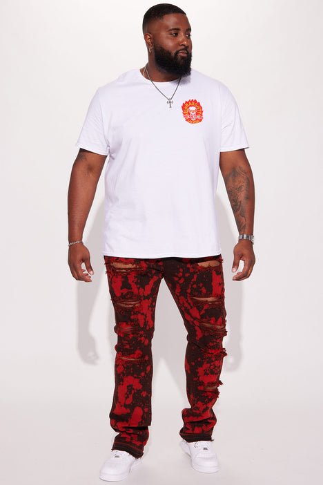 Red camo sales pants fashion nova