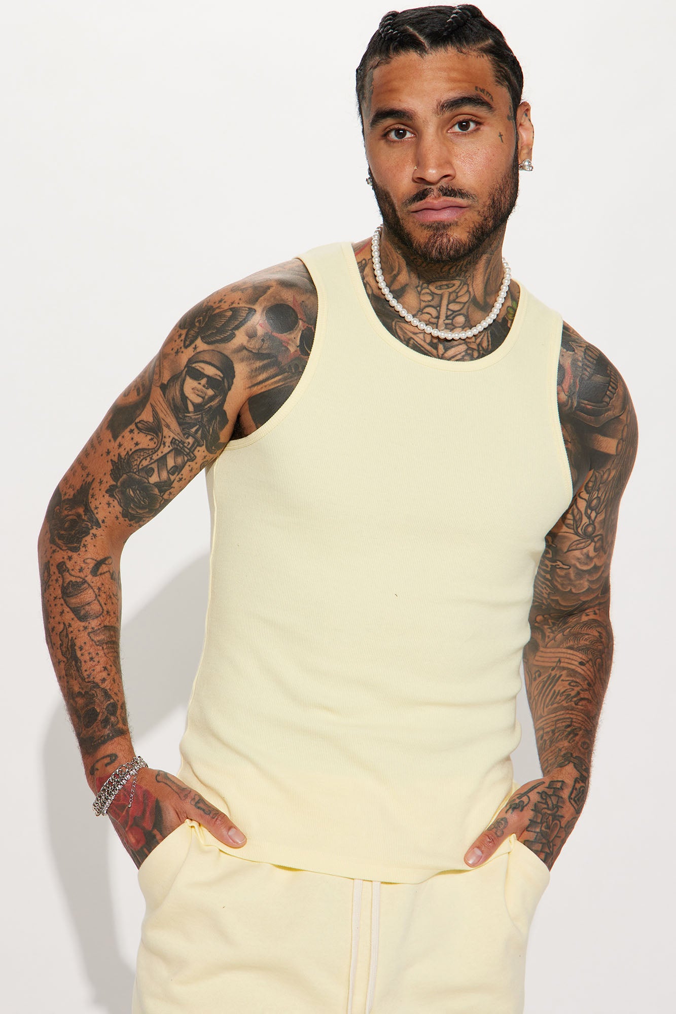 Yellow gold cheap tank top