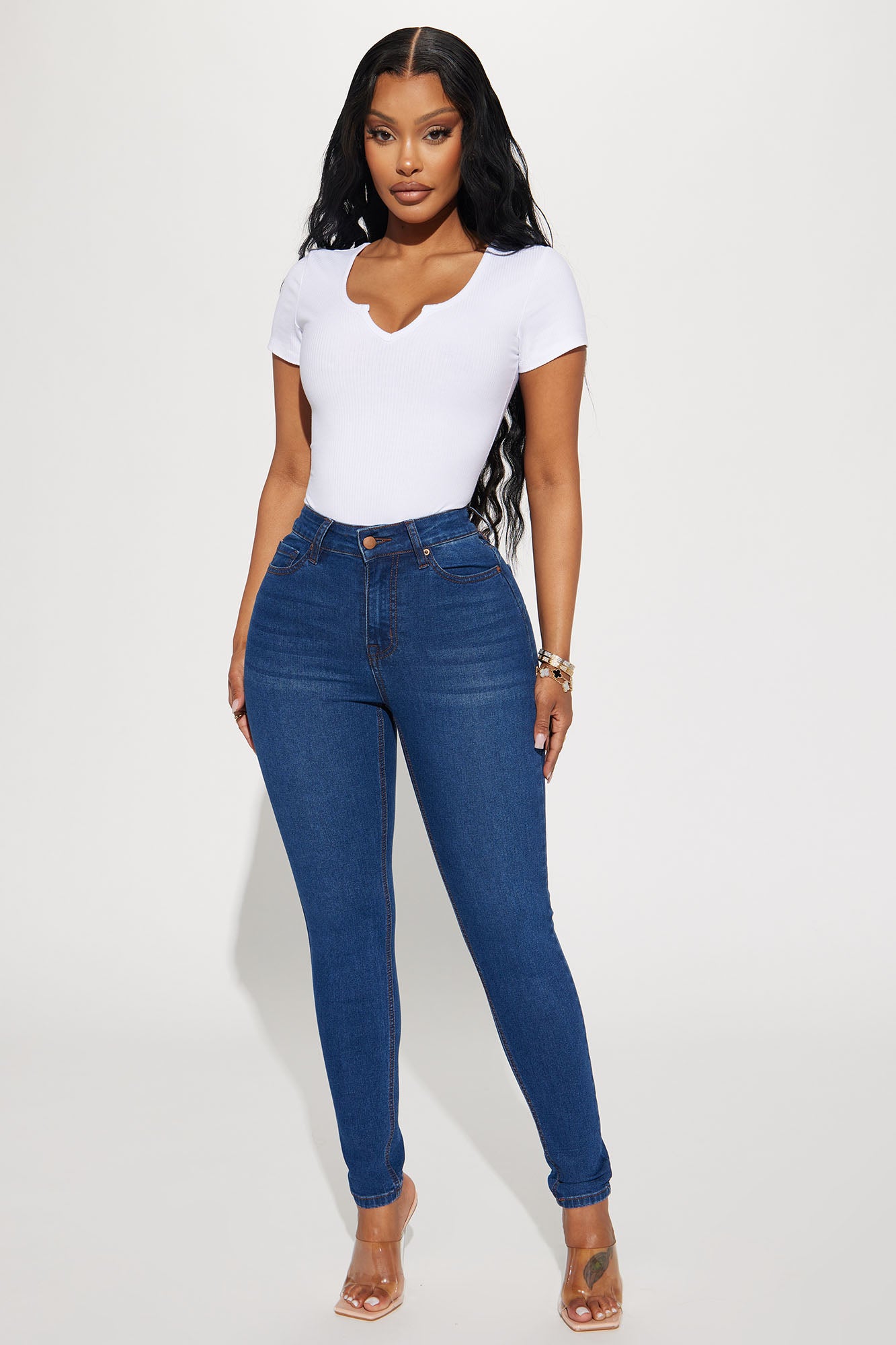 Fashion nova curve jeans discount