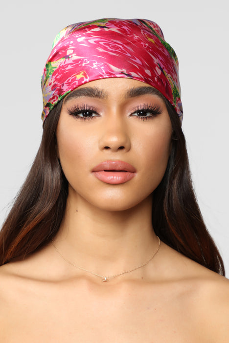 Fashion nova head scarf top