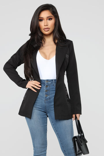 Fashion nova celine blazer online