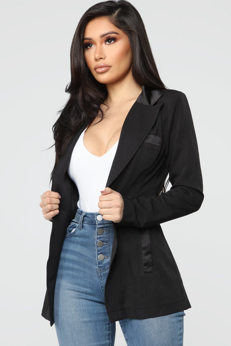 Fashion nova meet best sale and greet blazer