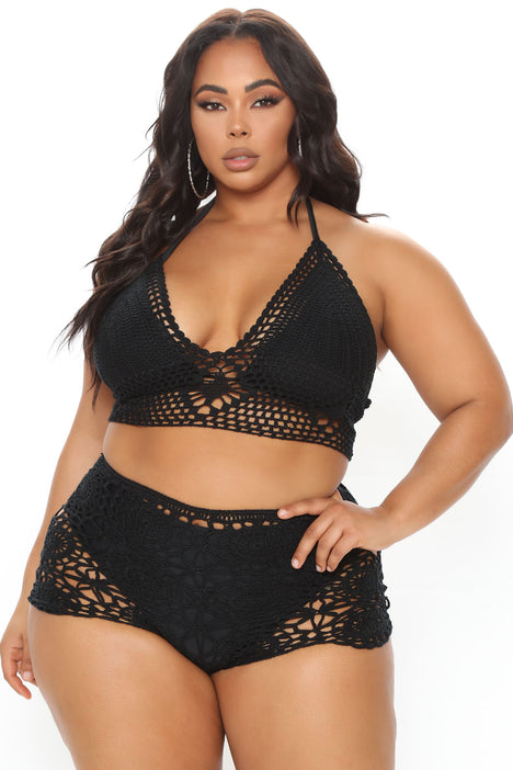 Plus size crochet bathing suit 2025