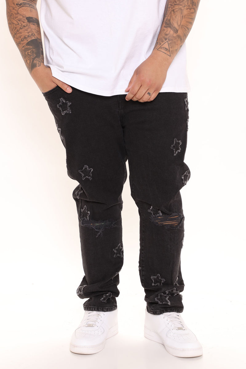 Star Slim Denim Jeans - Black Wash | Fashion Nova, Mens Jeans | Fashion ...