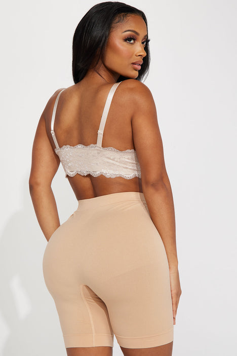 Look At That Body Compression Shapewear Short 2 Pack - Nude/combo