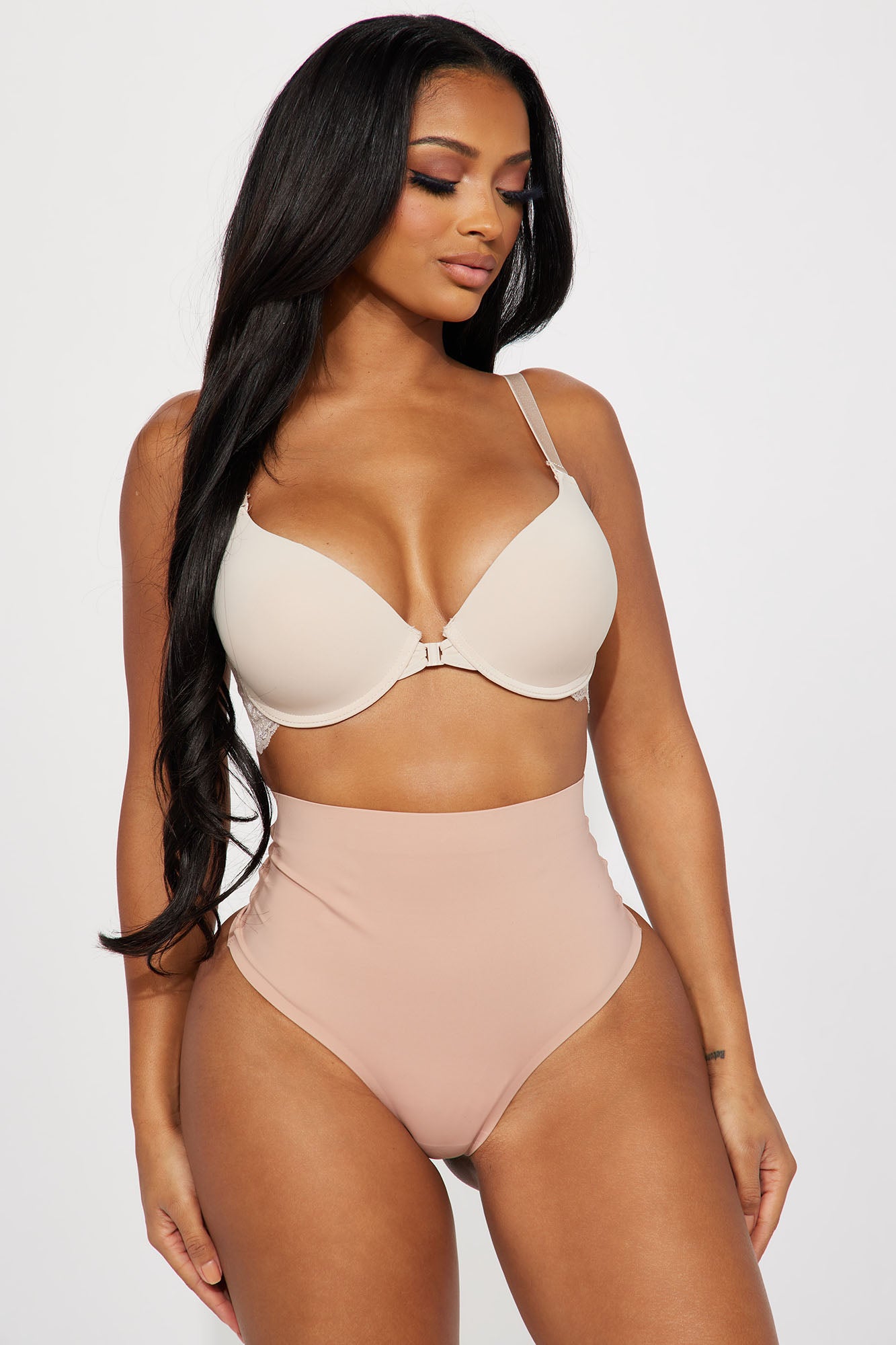 Cinch Me In High Waisted Thong Shapewear - Brown/combo, Fashion Nova,  Lingerie & Sleepwear