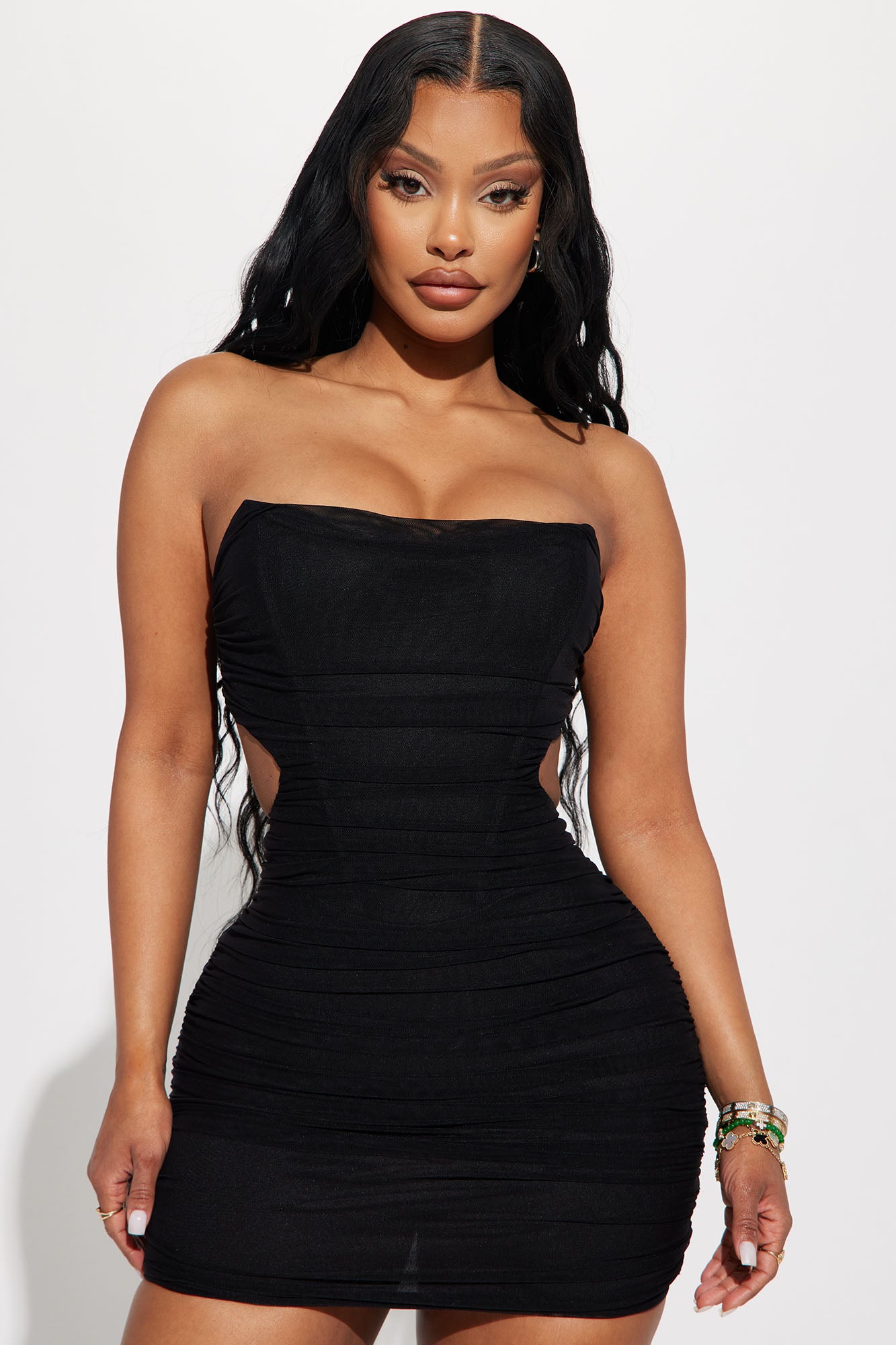 Fashion nova 2025 black dress