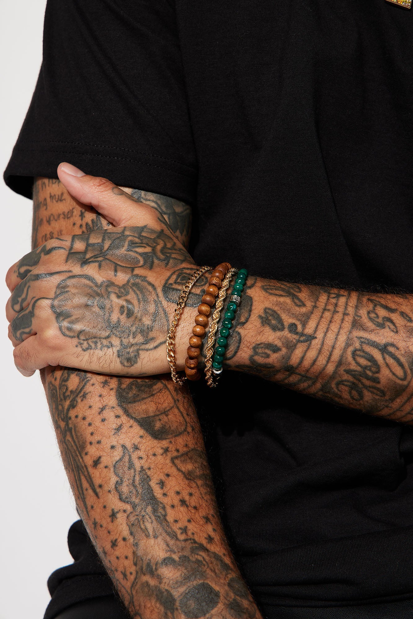 Forearm Dotwork Bracelet tattoo at theYou.com