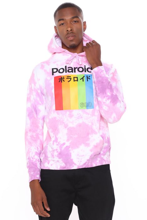 Polaroid Instant Hoodie Pink combo Fashion Nova Mens Graphic