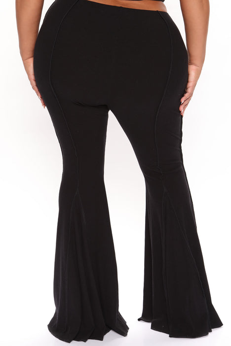 Out Of Your Way Ultra Low Rise Pants 33 - Black