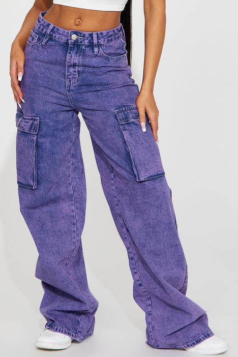 Baggy clearance purple pants