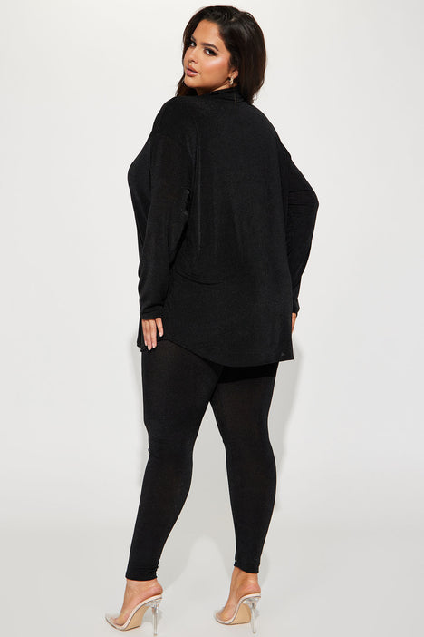 Black sale slinky leggings