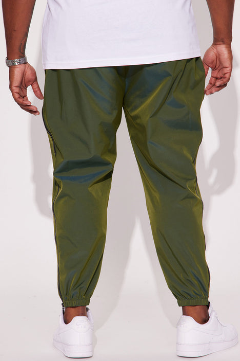 Iridescent nylon on sale jogger