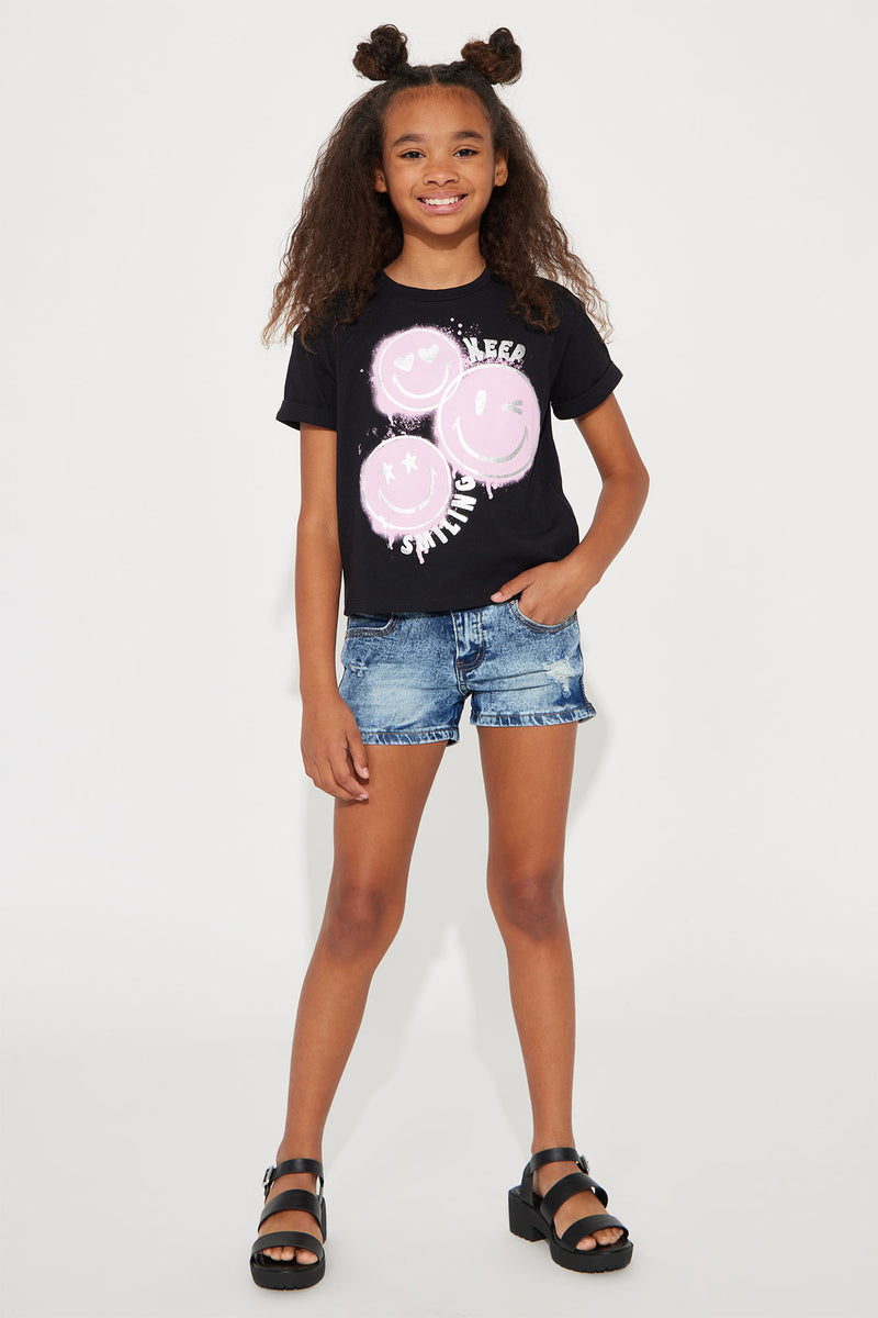 Mini Acid Wash Denim Shorts Acid Wash Fashion Nova, Kids Shorts