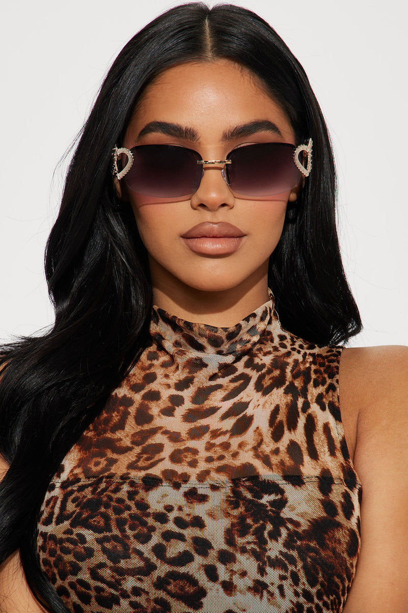 Lowkey Crushing Sunglasses Black Fashion Nova, Sunglasses Fashion