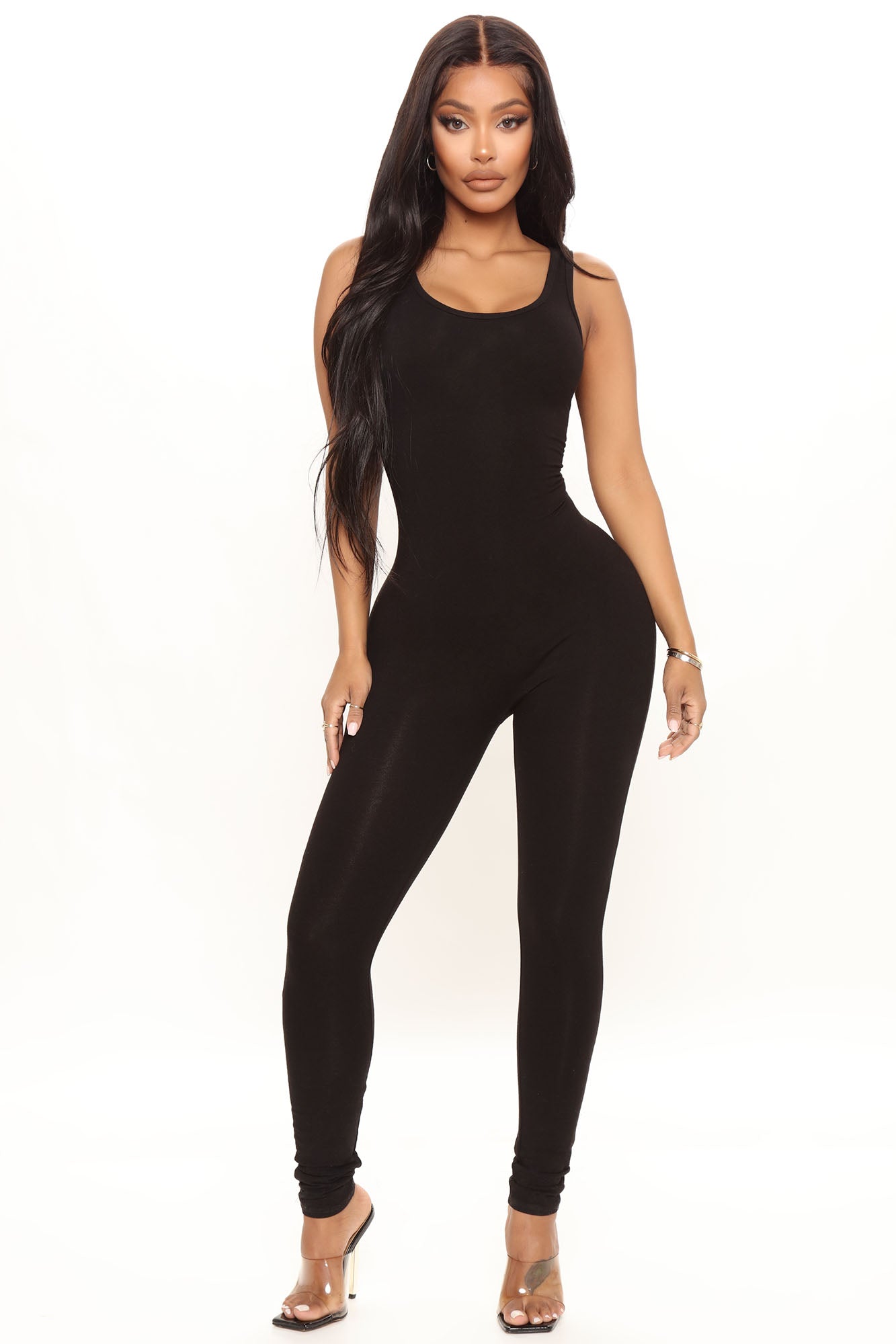 Bodycon Jumpsuit - Black