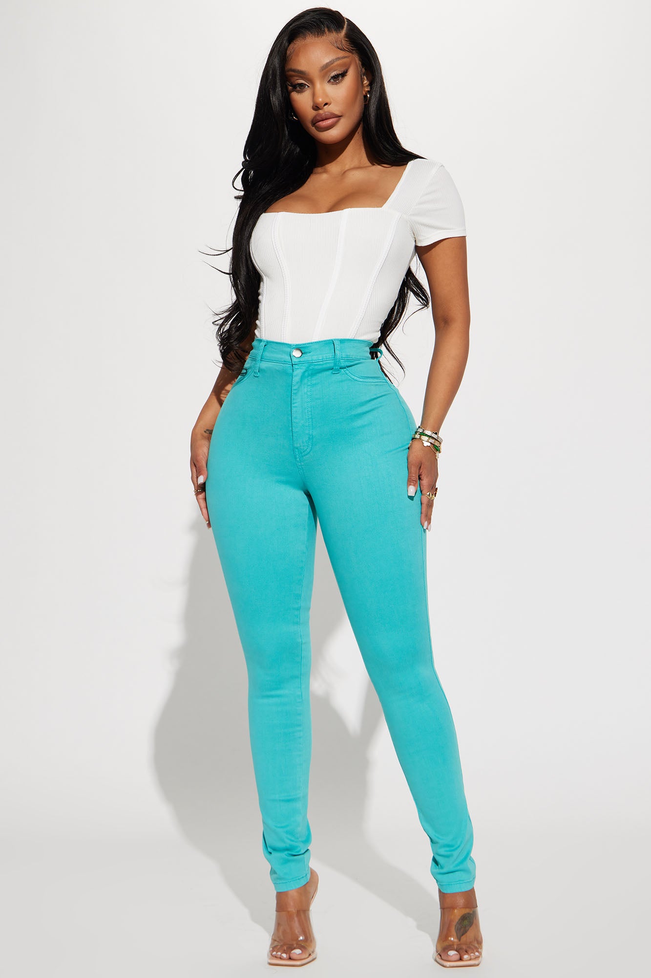 Cheap colored best sale skinny jeans