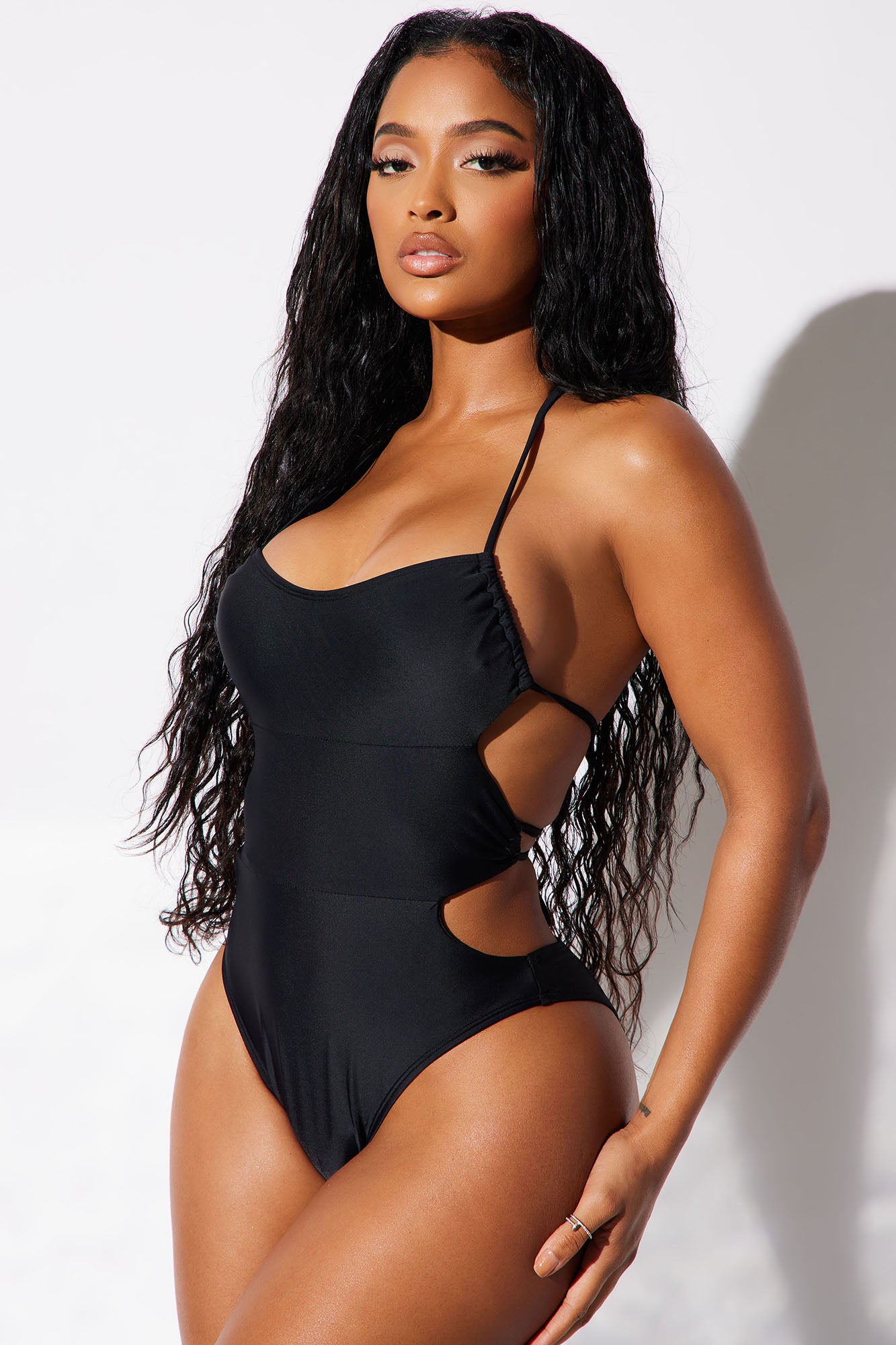 Fashion nova top marbella swimsuit