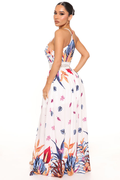 Holy slit outlet dress fashion nova