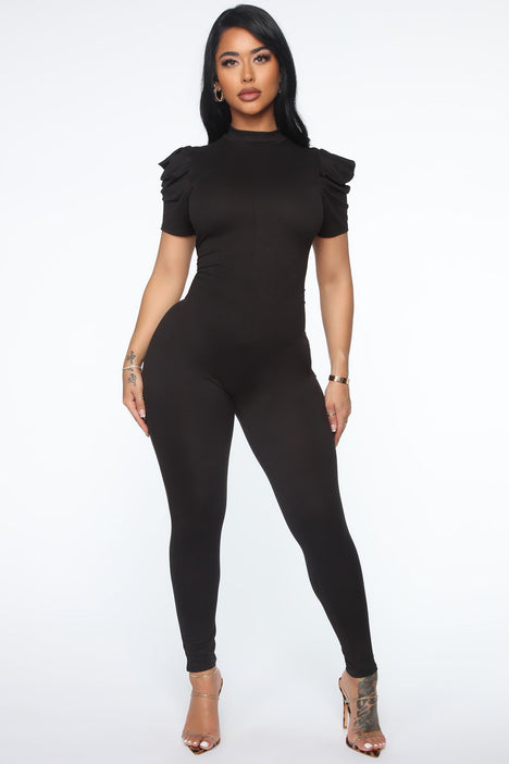 Fashion nova long sleeve jumpsuit outlet