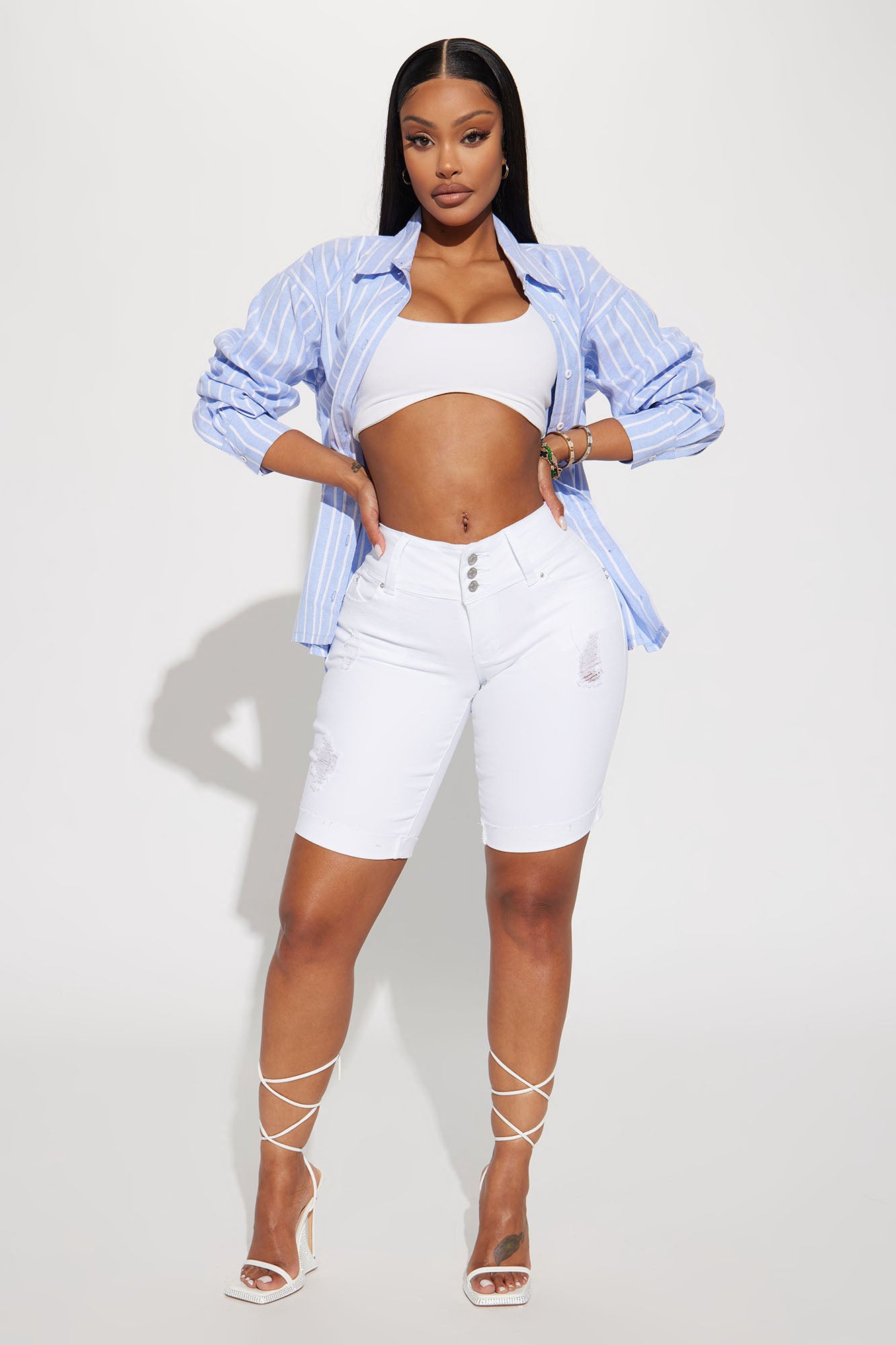 Booty denim shorts on sale