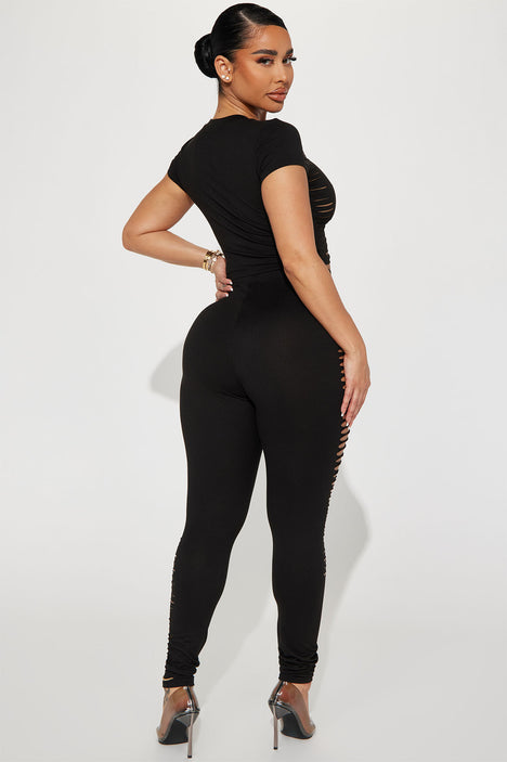 Ready To Go Legging Set Black
