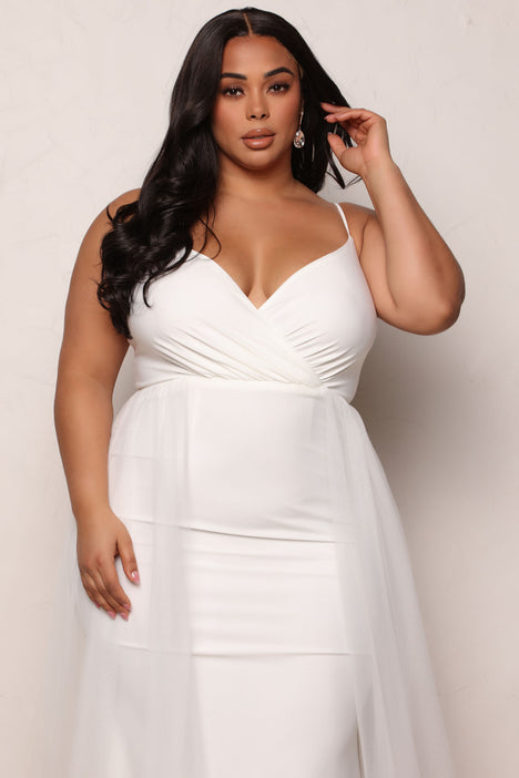 White maxi sale dress size 22
