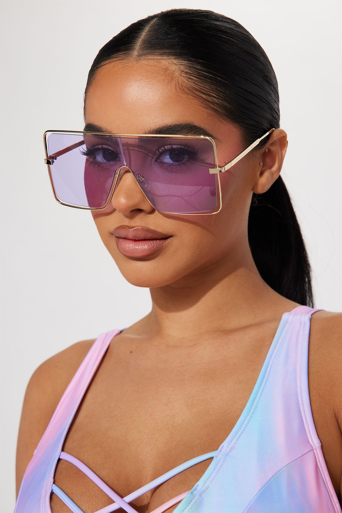 She's Far Out Sunglasses - Purple