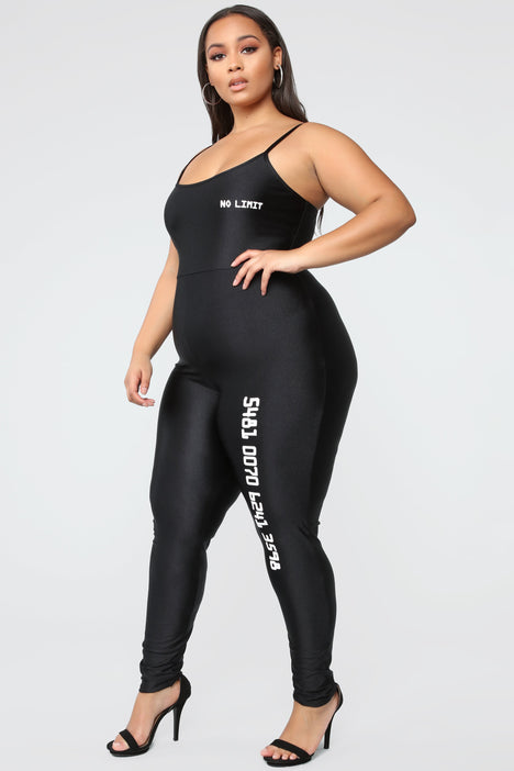 No Limit Platinum Jumpsuit Black