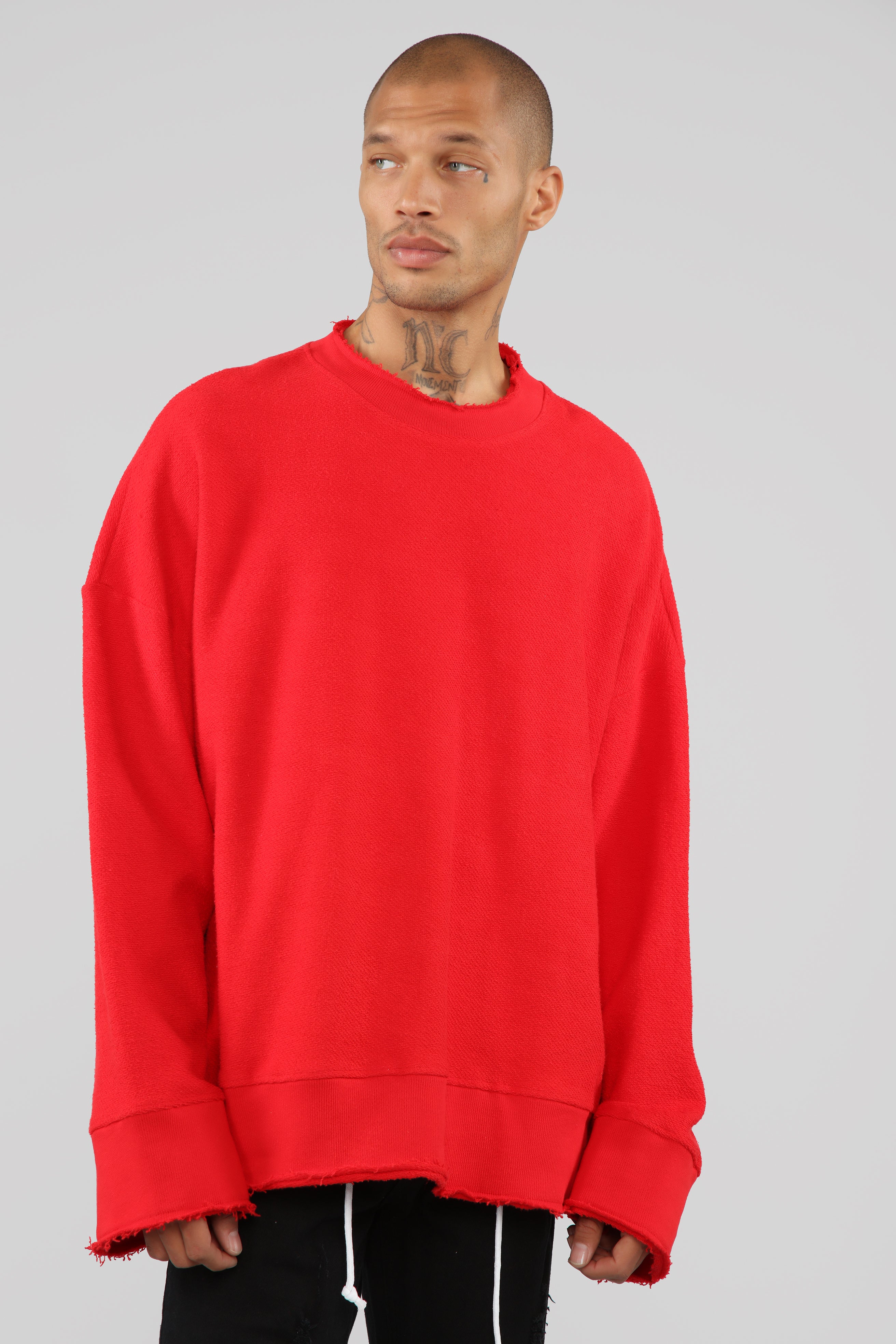 Fashion nova red best sale sweater