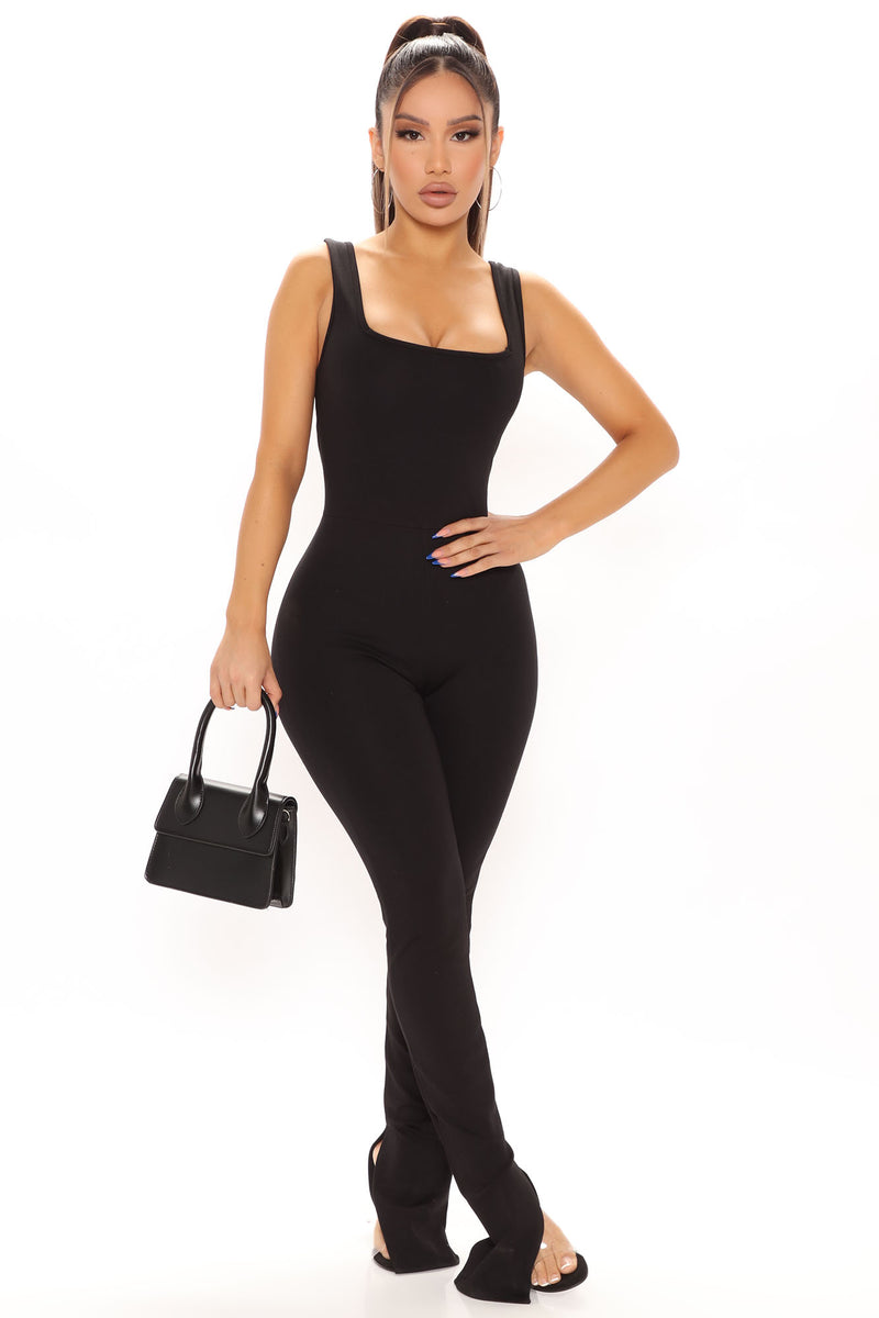 Love Evolution Sleeveless Jumpsuit - Black | Fashion Nova, Jumpsuits ...