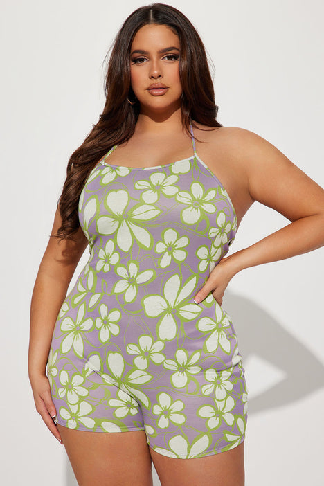Womens cheap hawaiian romper