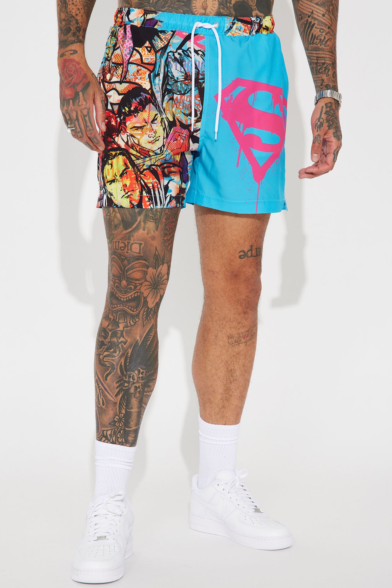 Superman 2024 swim trunks