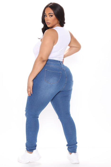 Fashion nova top skyscraper jeans