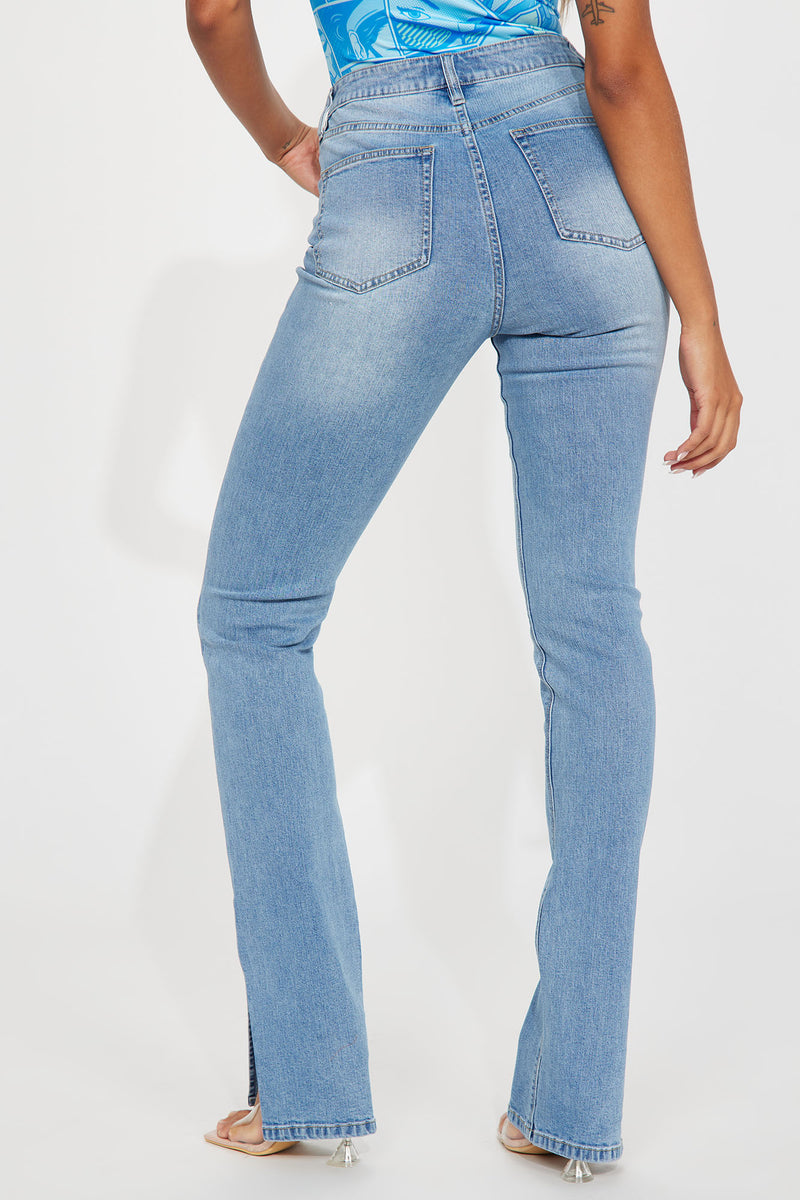 Tall Soho Side Split Skinny Jeans - Medium Blue Wash | Fashion Nova ...