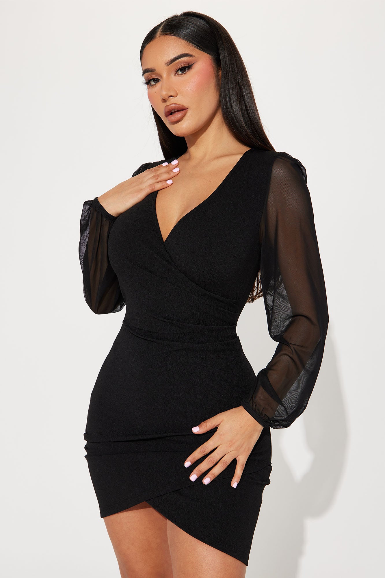 Natasha wrap clearance dress fashion nova
