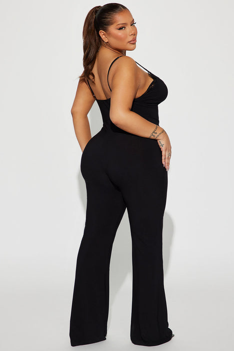 Jumpsuit for top girls black