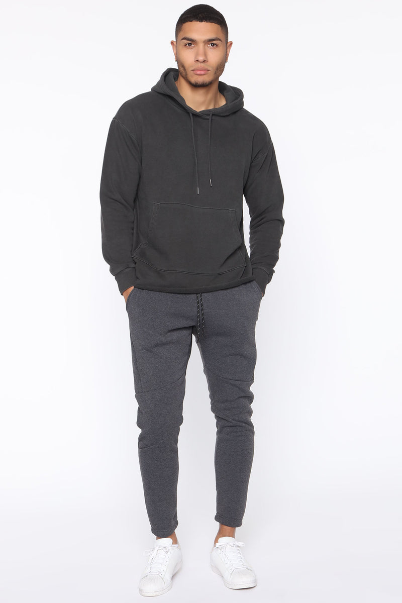 Asher Hoodie - Black | Fashion Nova, Mens Fleece Tops | Fashion Nova