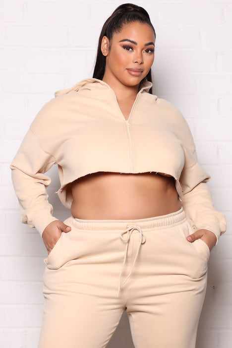 Fashion nova crop top hoodie clearance