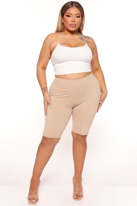 Plus size biker new arrivals shorts fashion nova