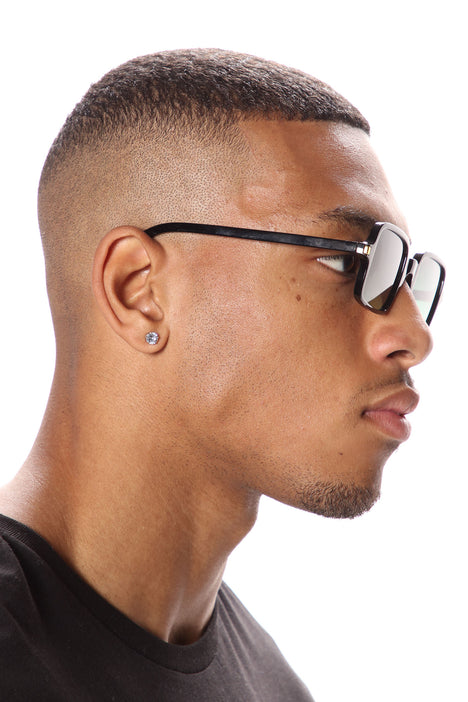 Let s Get It Sunglasses Black Green Fashion Nova Mens