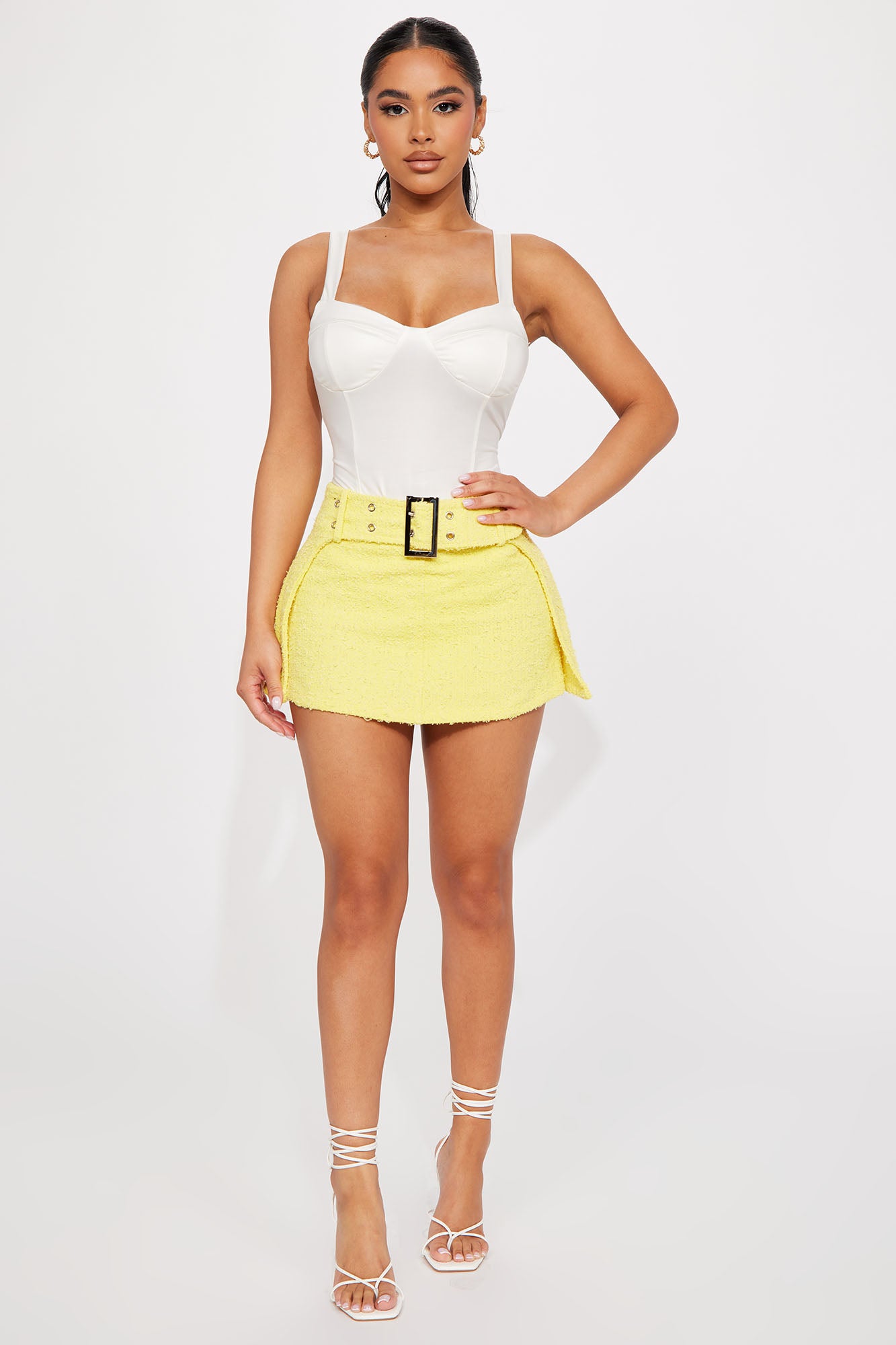 Fashion nova skorts top