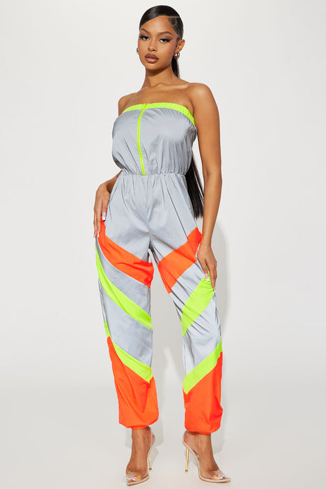 Reflective jumpsuit fashion 2025