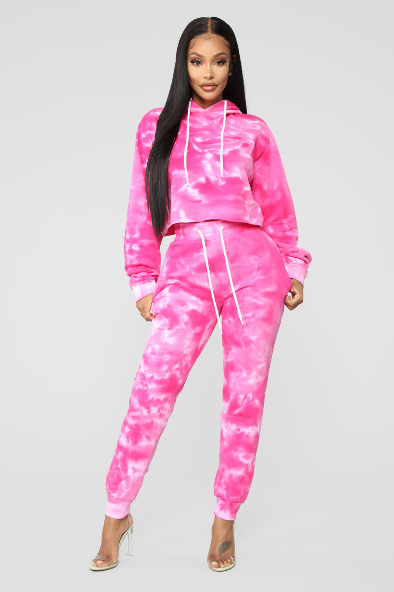 What A Trip Cropped Hoodie - Pink | Fashion Nova, Knit Tops | Fashion Nova