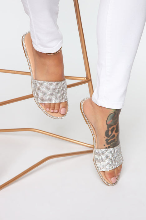 You re Not Getting It Sandals Nude