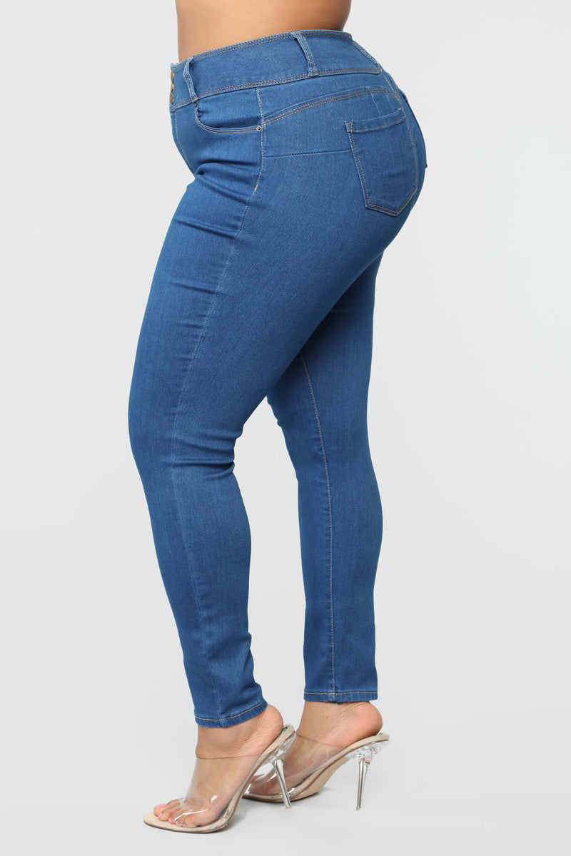 With Ease Booty Shaping Jeans - Medium | Fashion Nova, Jeans | Fashion Nova