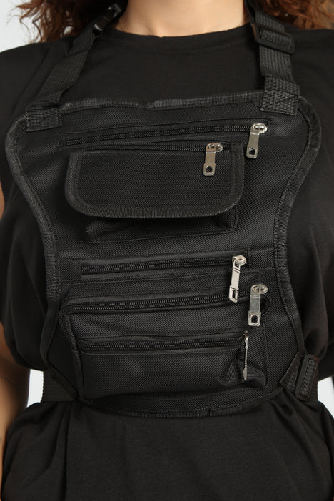 Canvas Utility Vest Black Fashion Nova Handbags Fashion Nova