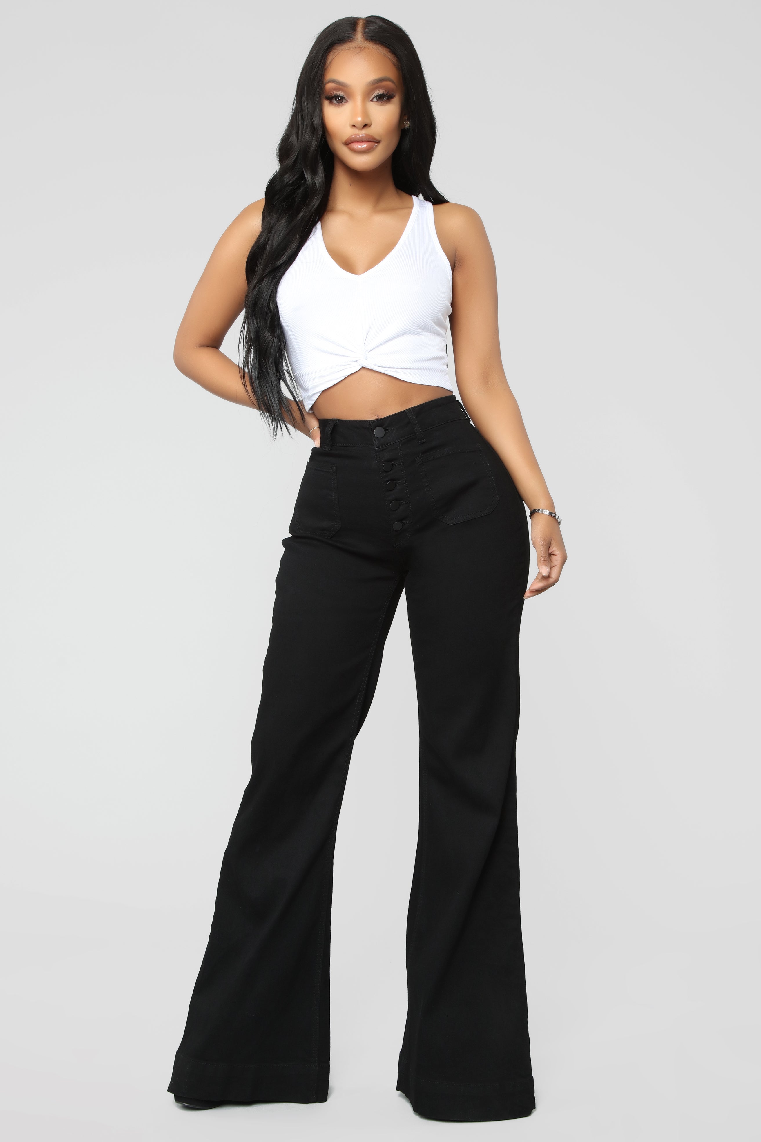 Fashion nova skyscraper jeans top
